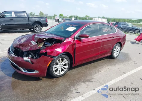 2015 Chrysler 200 Limited из США, поврежденный, VIN 1C3CCCAB2FN536017